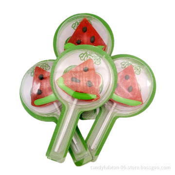 Whole selling Lovely handmade fruit lollipop candy